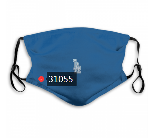 2020 Los Angeles Dodgers Dust mask with filter 27